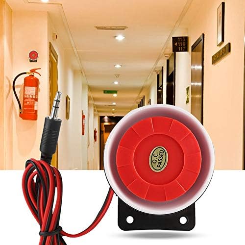 Mini Siren, Ev Güvenlik Alarm Sistemi için İç Mekan için Alarm Sireni Korna Kendinden Fonksiyonlu Durum Algılama