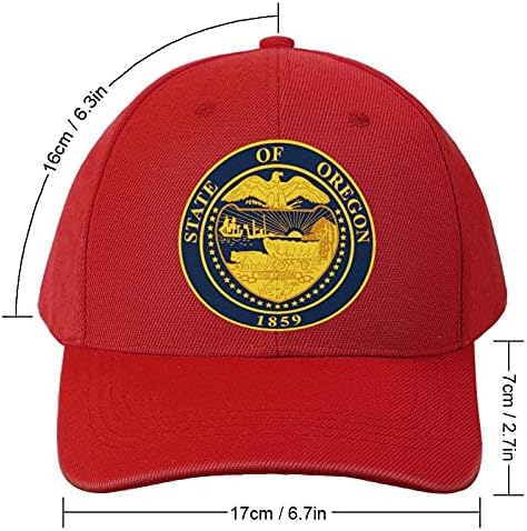 Oregon bayrakları şapka yetişkin beyzbol şapkası şık spor ayarlanabilir klasik şapka oniki renkler için