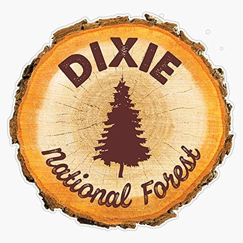 STG Ticaret Dixie Ulusal Orman Vinil Tampon Sticker Çıkartma su Geçirmez 5