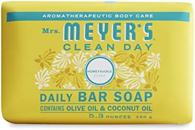 Bayan Meyer'in Temiz Günlük Bar Sabunu, Vücut Yıkama veya El Sabunu Olarak Kullanın, Uçucu Yağlarla Yapılan Zulüm İçermeyen