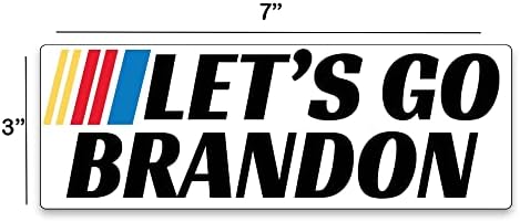 Gidelim Brandon Sticker - FJB Sticker Araba Tampon Çıkartması Çıkartması (E, 100 ADET)