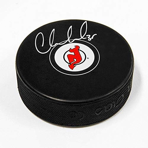 Cory Schneider New Jersey Şeytanlar İmzalı Hokey Diski - İmzalı NHL Diskleri