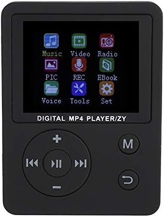 Tgoon Taşınabilir MP3, 3.5 inç Ekran Mp4 Çalar Mp3 Çalar Ultra-İnce Minimalist Tarzı 180 mah Lityum Pil için Çocuklar için