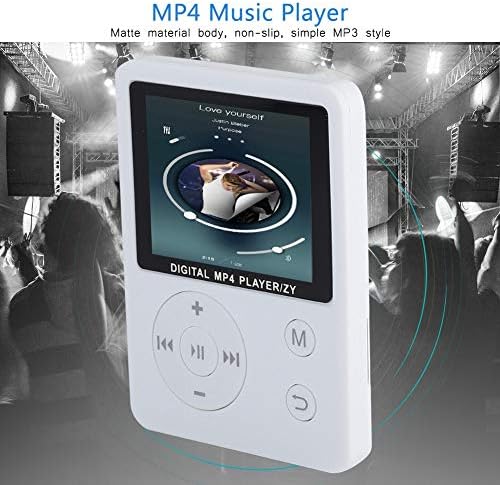 Tgoon Taşınabilir MP3, 3.5 inç Ekran Mp4 Çalar Mp3 Çalar Ultra-İnce Minimalist Tarzı 180 mah Lityum Pil için Çocuklar için