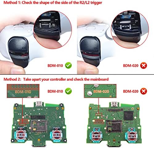 Aşırı Yedek D-pad R1 L1 R2 L2 Tetikleyiciler Paylaşım Seçenekleri PS5 Denetleyicisi için Yüz Düğmeleri, Siyah Tam Set Düğmeleri