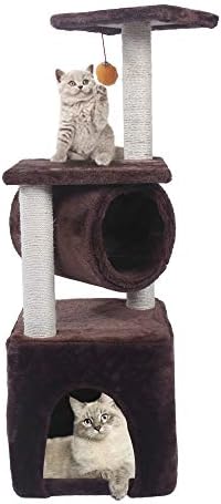 MGQ Kedi Ağacı, 36 İnç Kedi Ağacı Kulesi, Kedi Kınamak, Çok Seviyeli Kedi Evi Kınamak, Kedi Aktivite Ağacı, Platformlu Pet