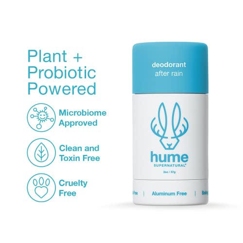 Hume Supernatural Bitki Bazlı Deodorant-Kadınlar ve Erkekler için Alüminyum İçermeyen Deodorant / Doğal Malzemeler / Kabartma