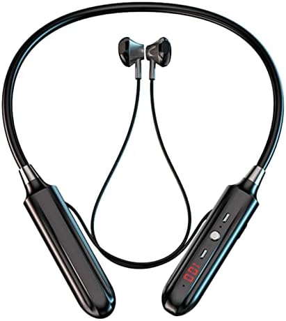 Kesoto Bluetooth Kulaklıklar Boyun Bandı Video Spor Boyun Asılı Kayıt Kulakiçi Boyun Kulaklık Gürültü Iptal 20 H Çalma Süresi