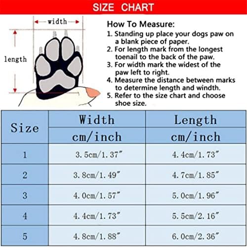 KGEZW Köpek Ayakkabı Kaymaz Aşınmaya Dayanıklı Açık Kış Sıcak Kar Botları Köpek Fransız Bulldog Ayakkabı Küçük Orta Köpekler
