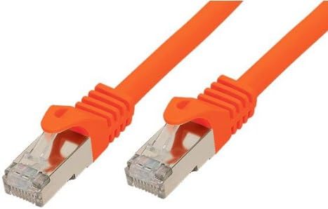 Kabelmeister Meister 34634 Cat7 Ethernet 10 Gigabit/LAN Patch Kablo Cat 6 A Snagless RNS, Çift Korumalı, Altın Kaplama, Bakır