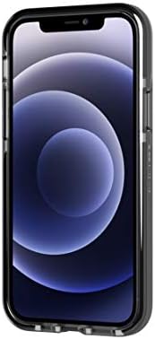 tech21 Evo Kontrol Telefon Kılıfı için Apple iPhone 12 ve 12 Pro 5G ile 12 ft Damla Koruma, Smokey / Siyah