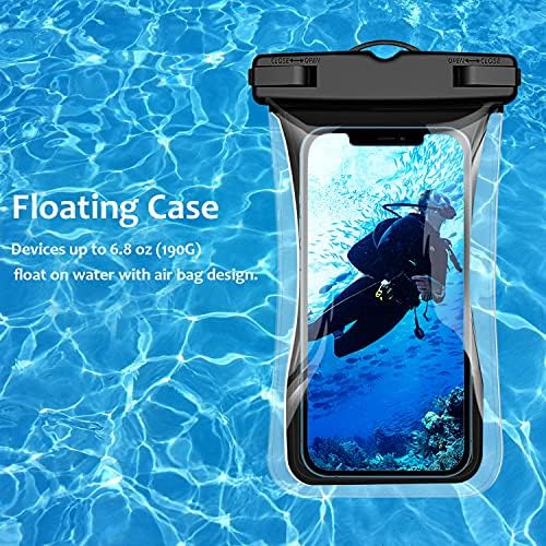 Weuıean Su Geçirmez telefon kılıfı Yüzer Su Geçirmez Telefon Çantası, Kordon Telefon Kuru Çanta için iPhone 12/11 / SE / XS