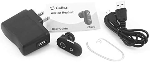 Kulaklık Baharat Cep Mi-498 için Çalışır Kulak Kablosuz Bluetooth Kulaklık ile Hızlı Şarj (V4. 2 Siyah)