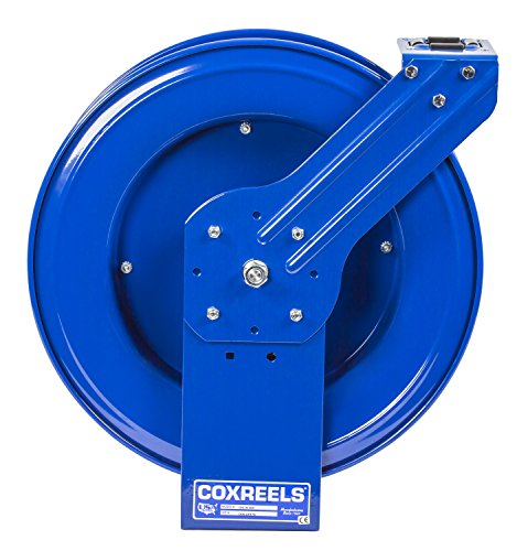 Coxreels SHL-N-160 Süper Göbekli Alçak Basınçlı Yay Geri Sarma Hortum Makarası (TM): 1/4 ID, 60' hortum kapasitesi, daha az