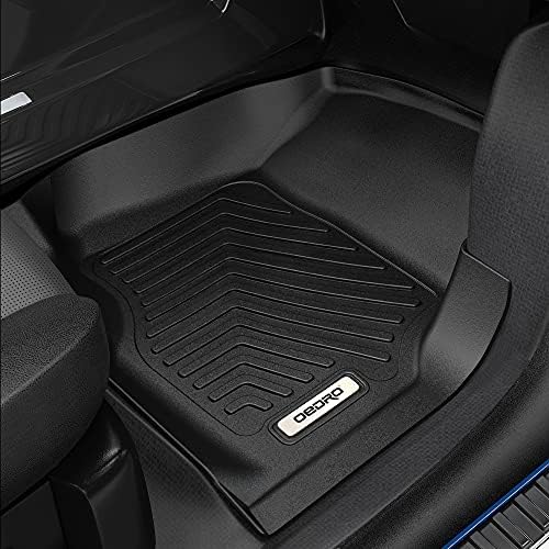 OEDRO Paspaslar için Uyumlu -2021 Honda Civic Sedan / Civic Hatchback / Civic Tipi R, benzersiz Siyah TPE Tüm Hava Koruma