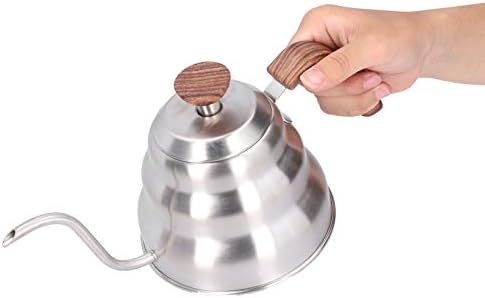 Cezve El Kahve Makinesi Paslanmaz Çelik Kahve çay su ısıtıcısı üzerine Dökün Ince Uzun Ağız Kahve El Pot Gooseneck Emzik Tencere