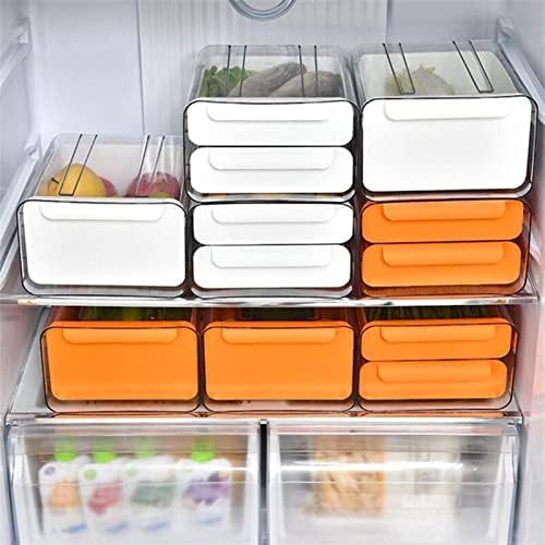 Yumurta Tutucu Çekmece Buzdolabı Taze Saklama kutusu Şeffaf Plastik Gıda Konteyner Mutfak Dolabı Organizatör Aksesuarları Buzdolabı