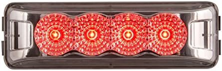 Optronics MCL63CRBP LED işaretleyici / Gümrükleme ışık Lensi, Kırmızı