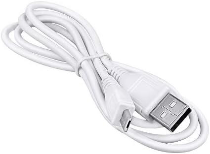 PK Güç 3.3 ft Beyaz mikro USB Güç şarj şarj aleti kablosu kablosu Kurşun Pyle Ev PBS2SL Bluetooth Mini Hoparlör PSU