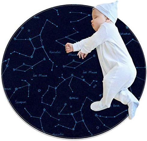 Takımyıldızı Bebek playmat Ev Dekoratif Halı Yumuşak ve Yıkanabilir Ped Kaymaz çocuk Yürümeye Başlayan Bebekler Odası 2 ayak
