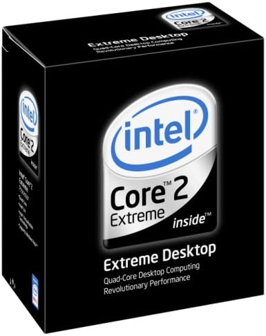 Intel Core 2 Extreme QX6700 Dört Çekirdekli İşlemci, 2,6 GHz, 8M L2 Önbellek, LGA775
